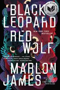 book cover of black leopard red wolf