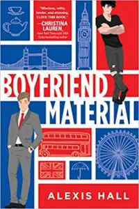 book cover of boyfriend material
