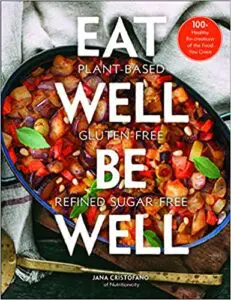 book cover of eat well be well