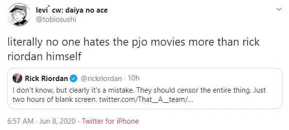 riordan tweet