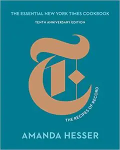 book cover of the essential New York times cookbook