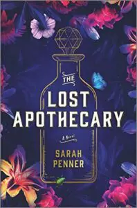 book cover of the lost apothecary