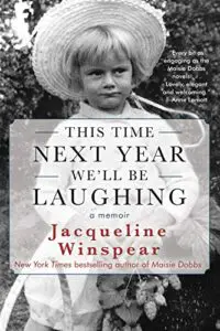 book cover of this time next year we'll be laughing