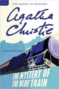 The Mystery of the Blue Train Book Cover