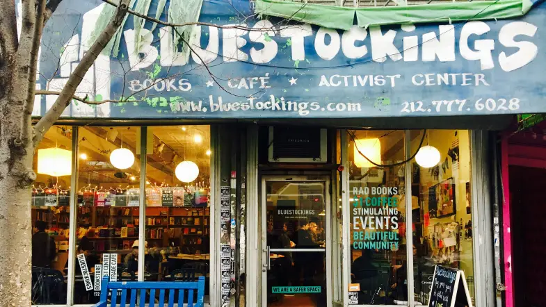 featured image of bluestockings bookstore