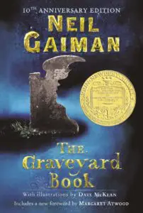 the graveyard book cover