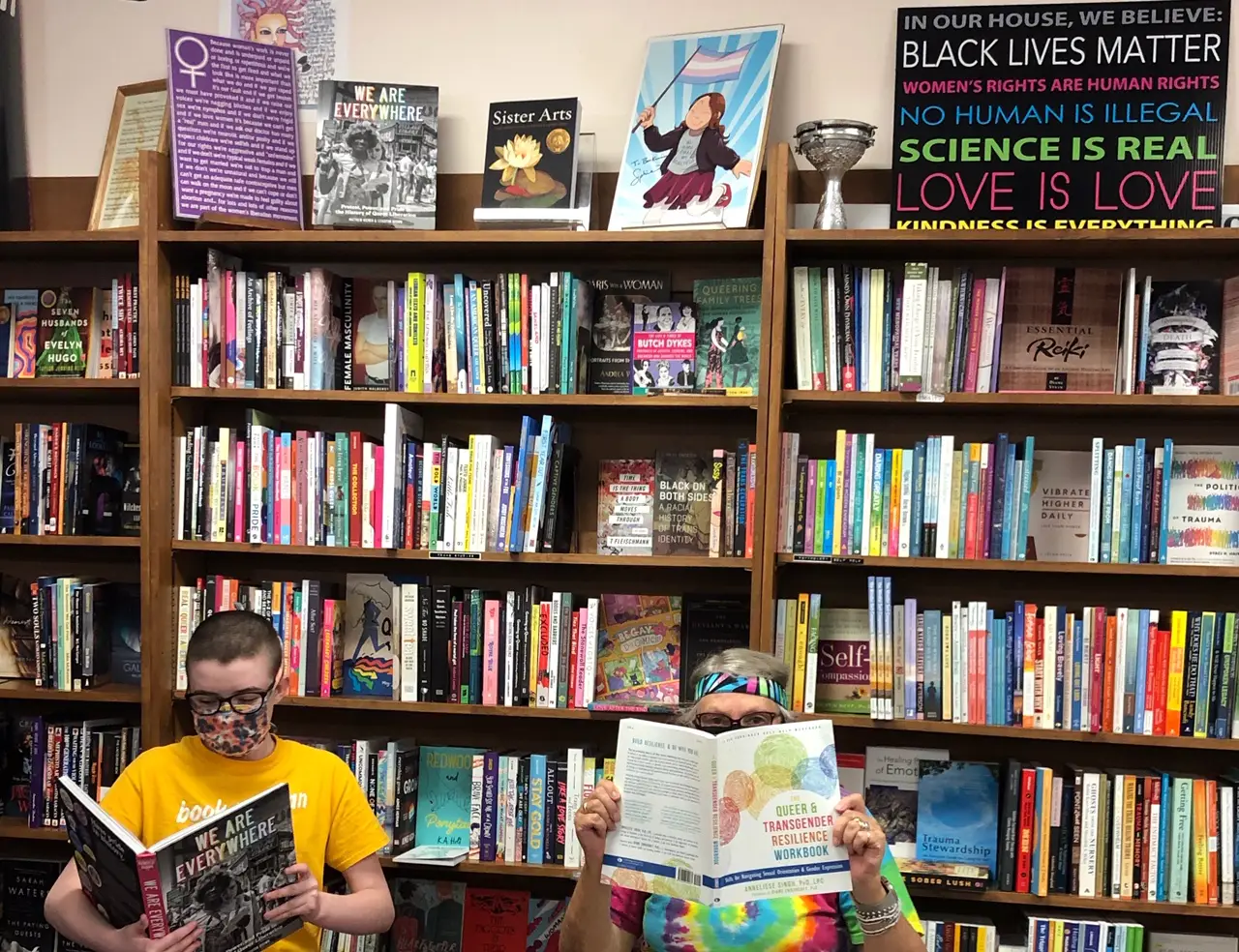 Community Reading at Bookwoman
