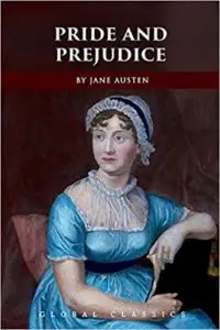 book cover of pride and prejudice