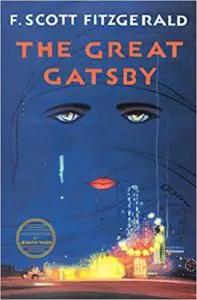 book cover the great Gatsby
