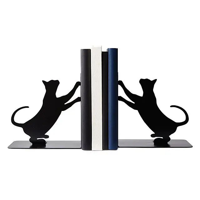 cat scratch bookends