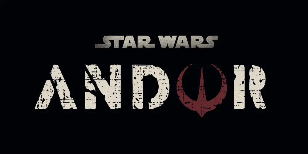 Logo for Disney Plus ts series Andor