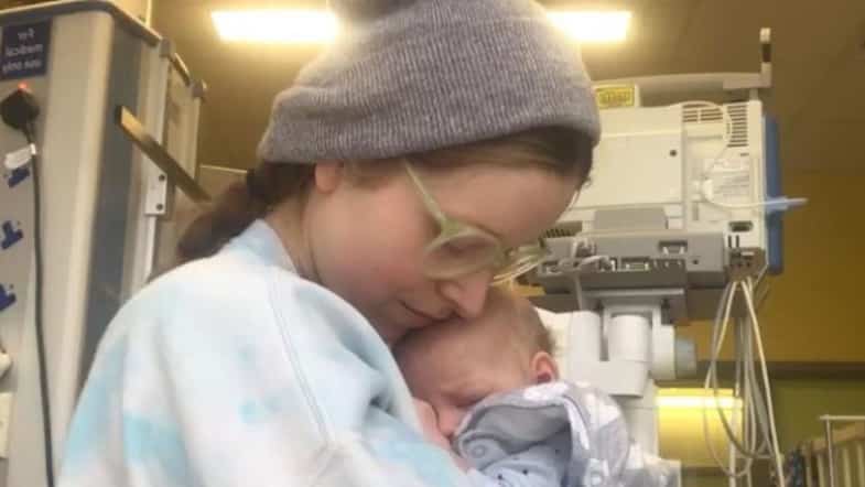 ‘Harry Potter’s’ Jessie Cave Brings Baby Home From Hospital After COVID-19 Scare
