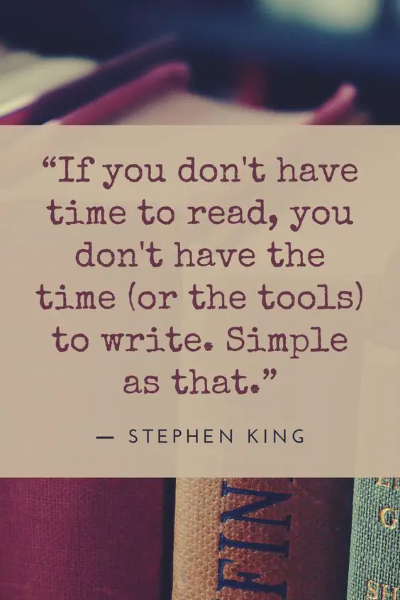 Stephen King quote
