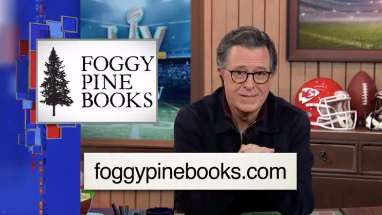 Stephan Colbert and Tom Hanks Promote Small Business Bookstore
