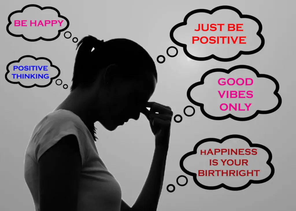 Toxic Positivity: A Feedback Loop of Delusional Thinking