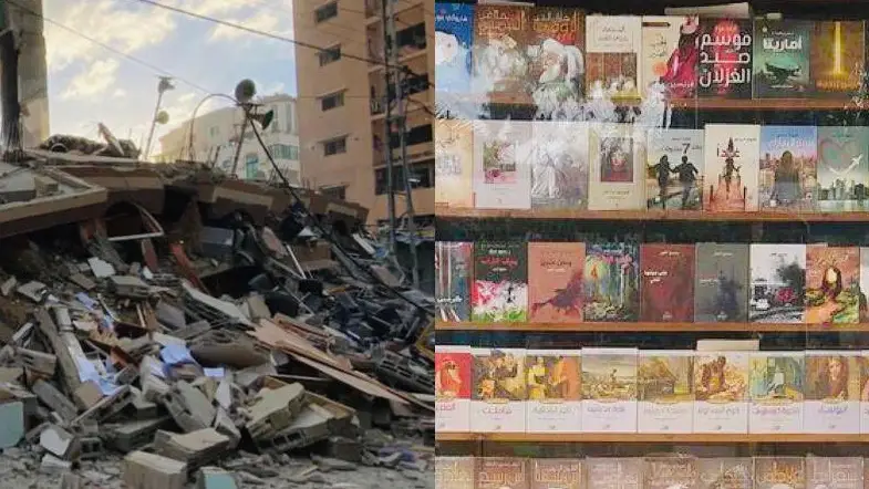 Samir Mansour Bookshop, Gaza’s Largest Bookstore, Destroyed in Airstrike