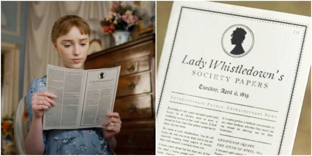 The Secret of Lady Whistledown; Bridergton’s Heist of Shock